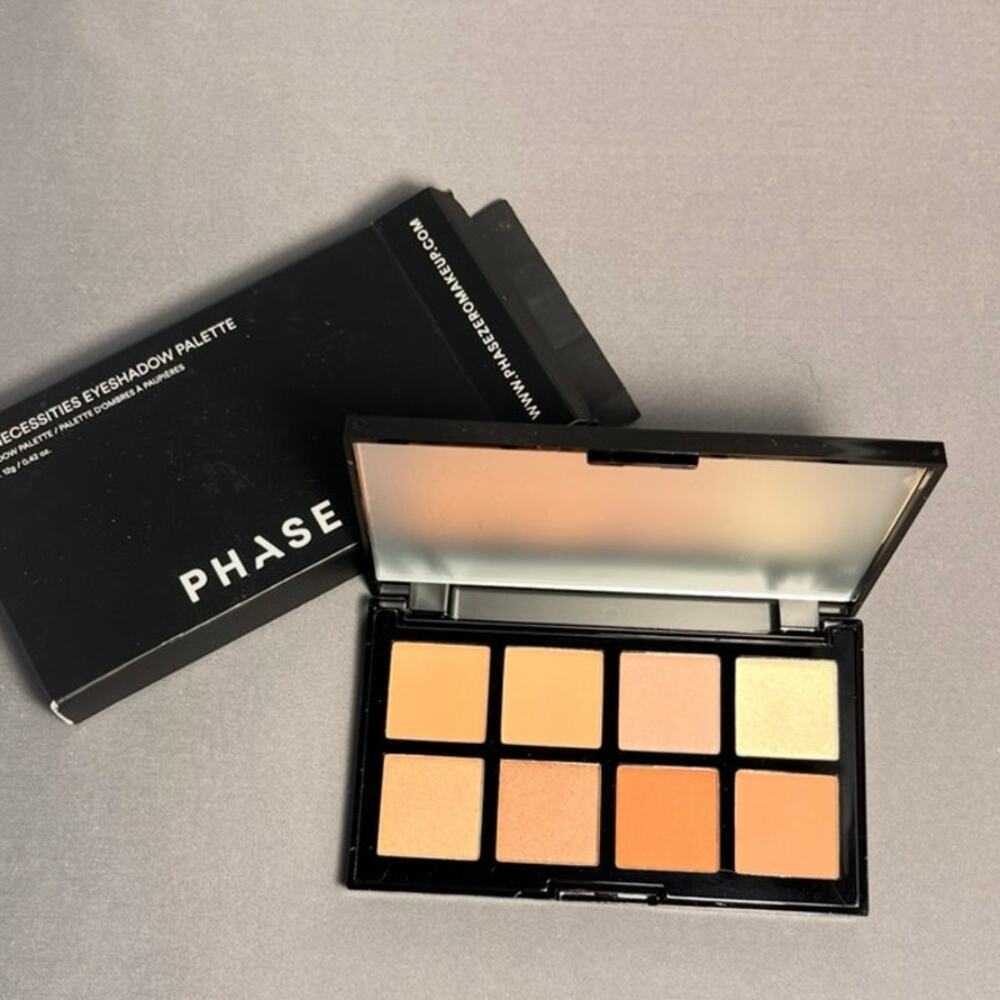 Phase‎ Zero The Necessities Eyeshadow Palette 8 Universal Matte Shadows New